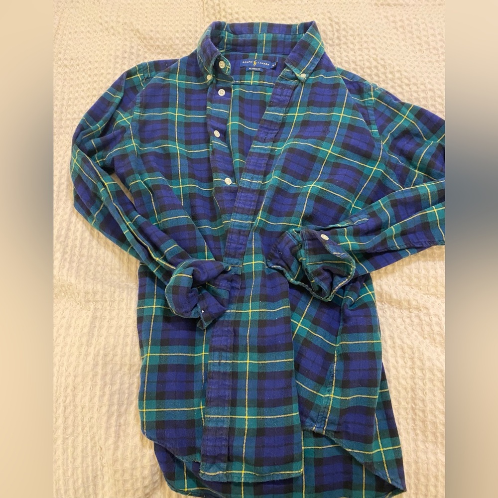 COPY - Ralph Lauren flannel button down purchased at Ralph Lauren store